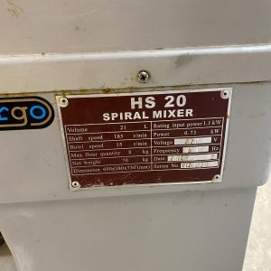 Тестомес спиральный ERGO HS20 б/у